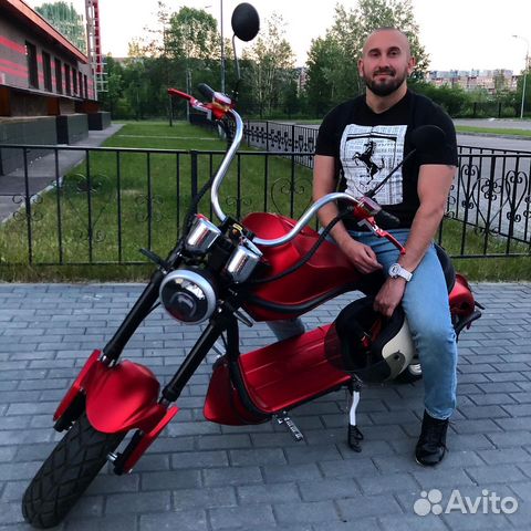 Электроскутер CityCoCo Chopper купить в Нижнем Новгороде | Транспорт ...