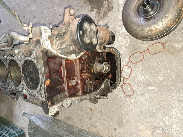 Гбц блок Целиндров коробка тойота Авенсис т250