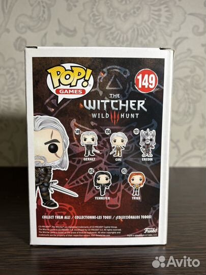 Funko POP Witcher 149 Geralt