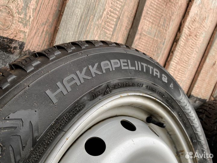 Зимние колеса 195/60 R15 Nokian Hakkapellitta 8