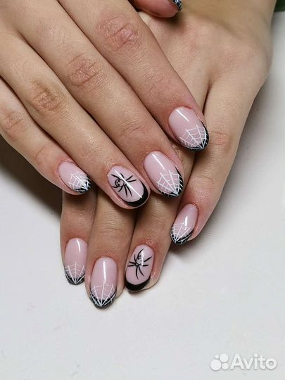 Маникюр наращивание