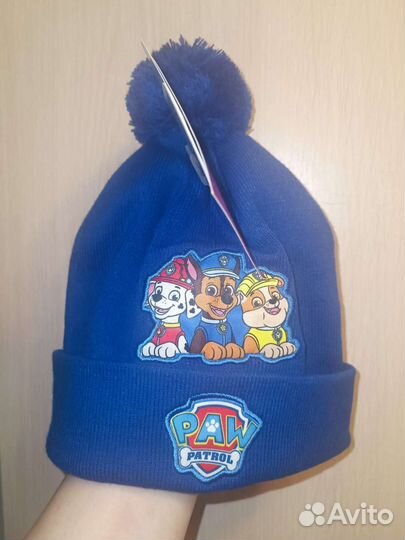 Шапка новая на осень 52-54, Щенячий патруль