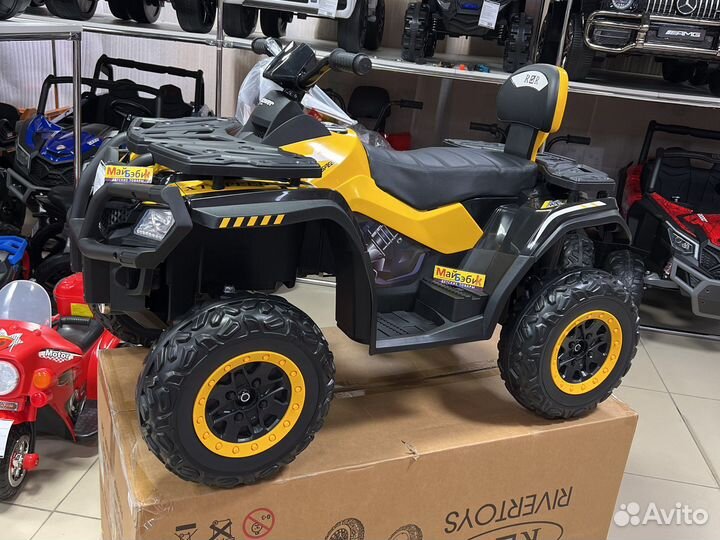 Квадроцикл детский электрический с пультом Новый