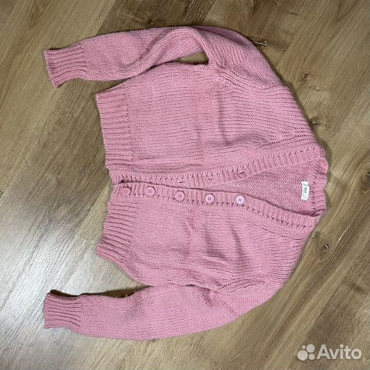 Кардиган женский розовый