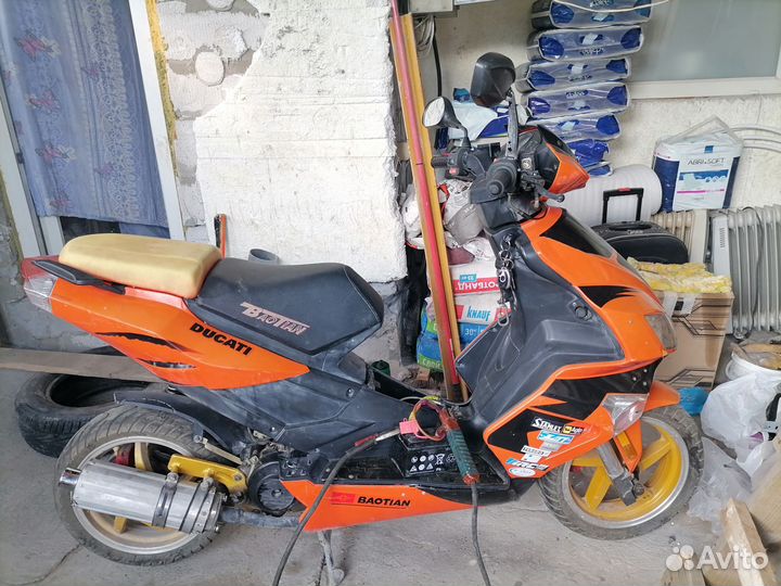 Скутер ducati baotian, корейского производства