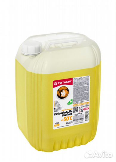 Антифриз totachi ELC Yellow-40C 1л