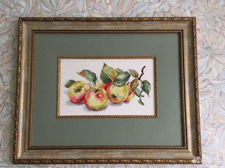 Вышивка крестом Молодильные яблочки 42*52