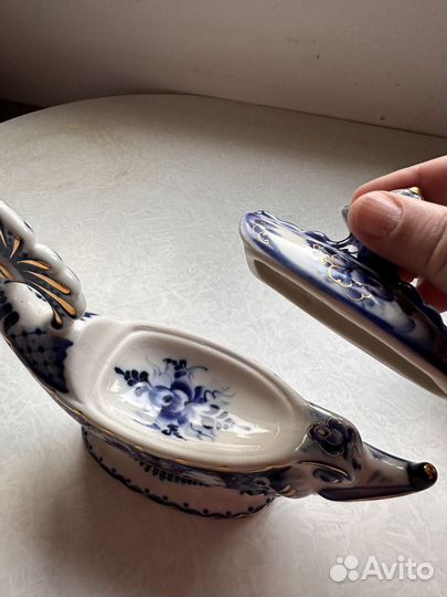 Гжель посуда