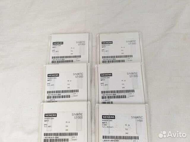 6ES7954 / 6ES7953 / 6ES5375 siemens карты памяти