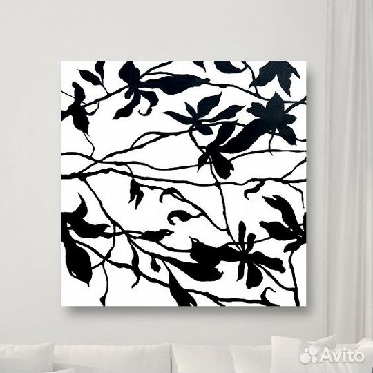 Интерьерная картина маслом на холсте большая