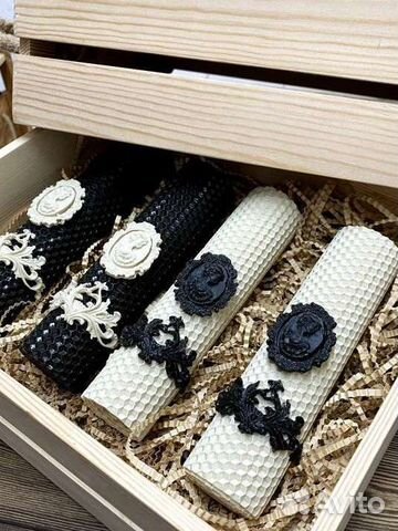 Свечи восковые ручной работы