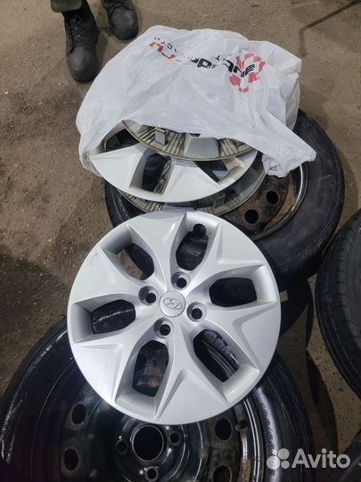 Колеса в сборе r15 летние 4 100 на solaris