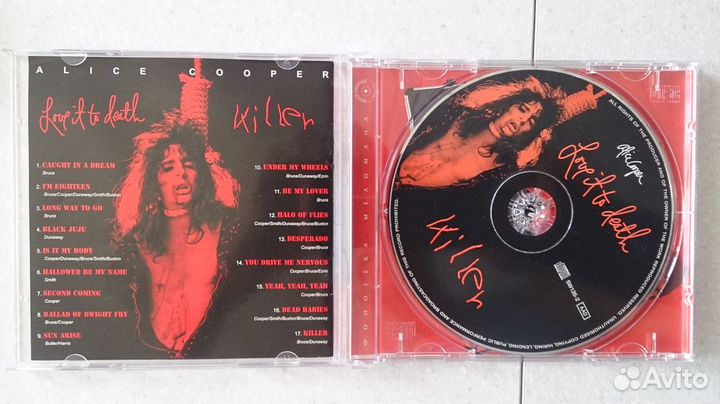 Alice Cooper и T. REX Marc Bolan лицензия CD диски