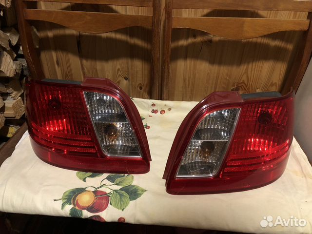 Задние фонари на kia rio