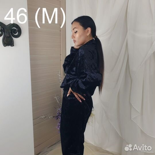 Джемпер велюр ediss