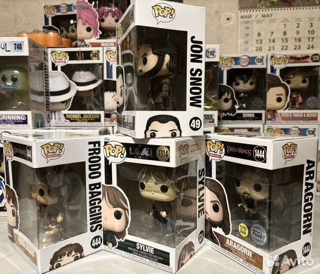 Funko Pop Movies, Lotr, Game of Thrones, Loki