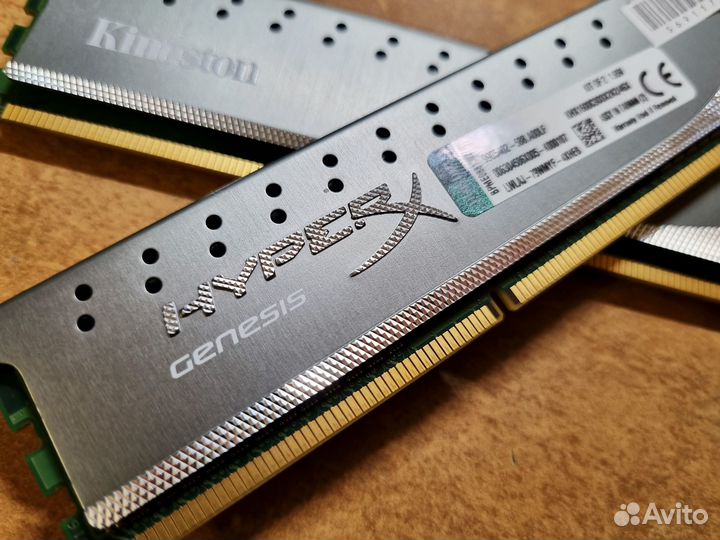 Оперативная память Kingston HyperX 4 Gb (2штx2Gb)