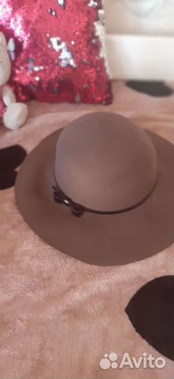 Шляпа фетровая женская