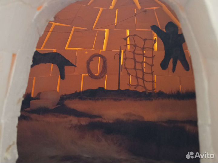 Макет дома (Иглу)