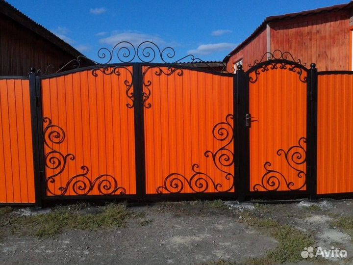 Кованые ворота