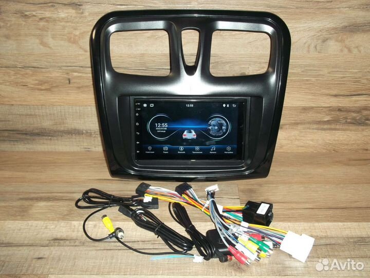 Магнитола Renault Logan 2 Android/GPS/WiFi