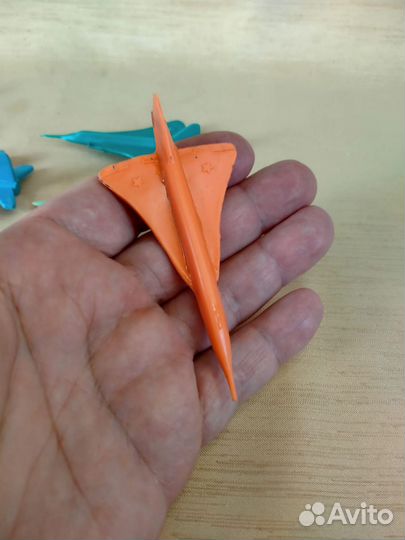 Игрушки Самолёты пластмасса СССР
