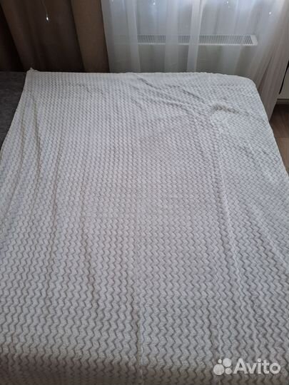 Плед покрывало 142*187 комплект из двух