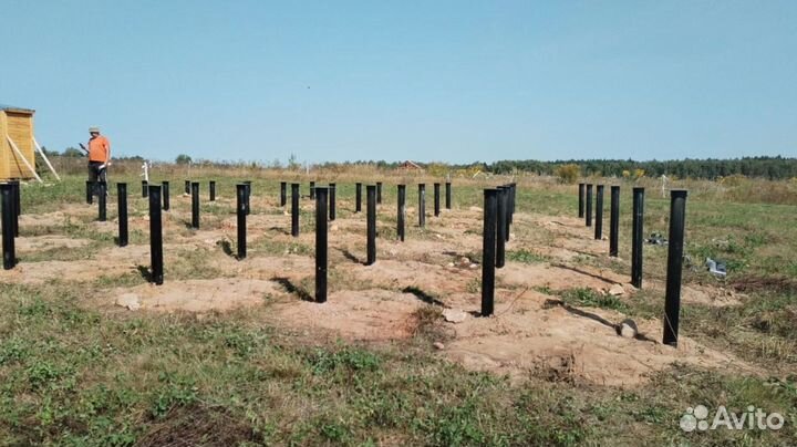 Винтовые сваи под ключ + монтаж