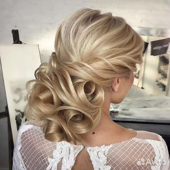 Свадебные, вечерние причёски, макияж. Стилист