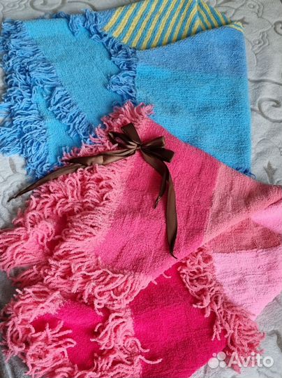 Плед детский вязаный ручная работа