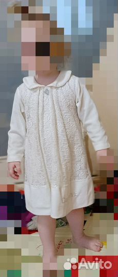 Платье праздничное, кружевное