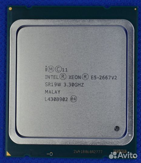 Xeon E5-2667 v2 /8 ядер/16 потоков/LGA2011/X79