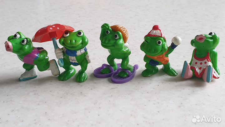 Игрушки из киндера 90х