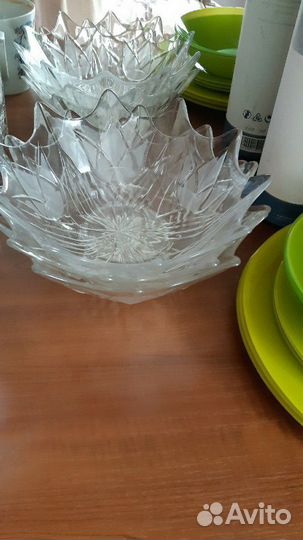 Салатник хрусталь