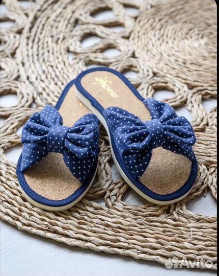 Женские домашние тапочки. 37 размер