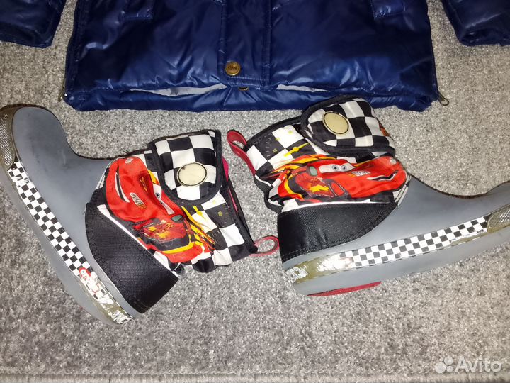Пуховик на мальчика 128