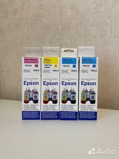 Новая краска для принтера epson