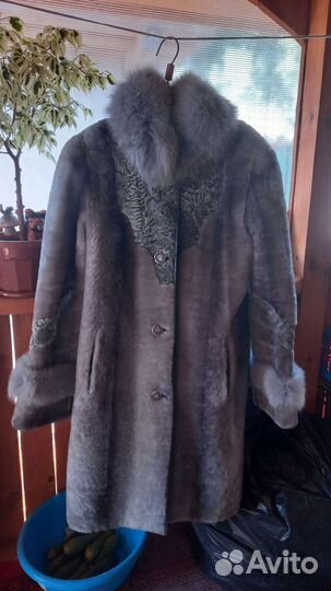 Шуба мутоновая 52 54