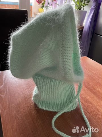 Капор из пуха норки