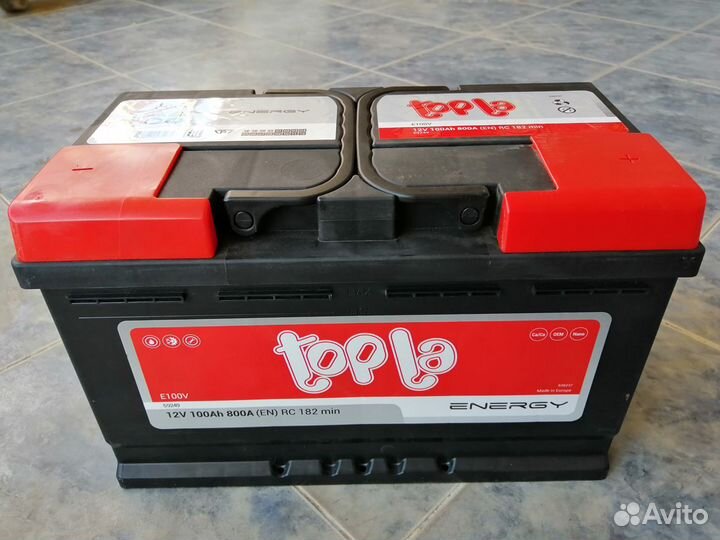 Аккумулятор Топла 100 Ah