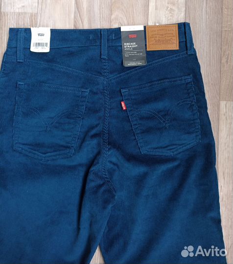 Вельветовые джинсы levis W30/L29 из США