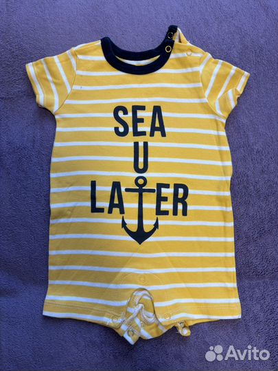 Детские вещи пакетом размер 68 - 74