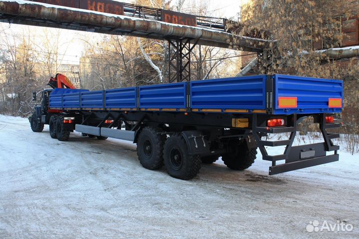 Полуприцеп бортовой Авиком 98712-05, 2024