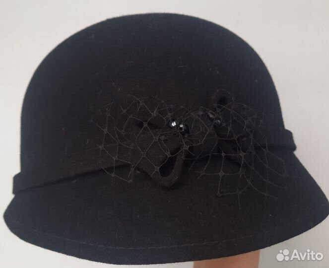 Шляпа женская шерсть