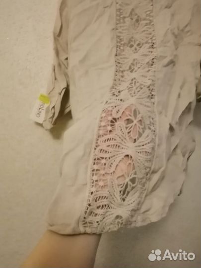 Рубашка, лён s-m