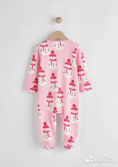 Слип пижам next 74,80,86 в наличии девочки