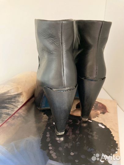 Carlo pazolini ботильоны кожа 36 36.5