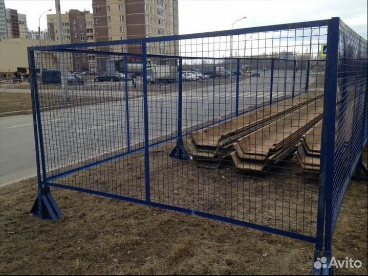 Временные строительные ограждения