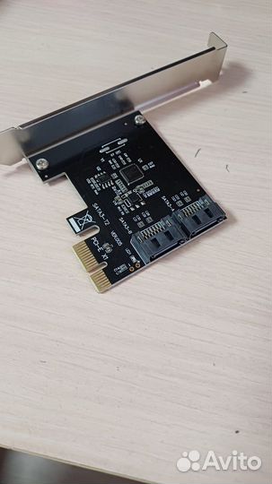 Адаптер на 2 порта SATA 3 PCI-E