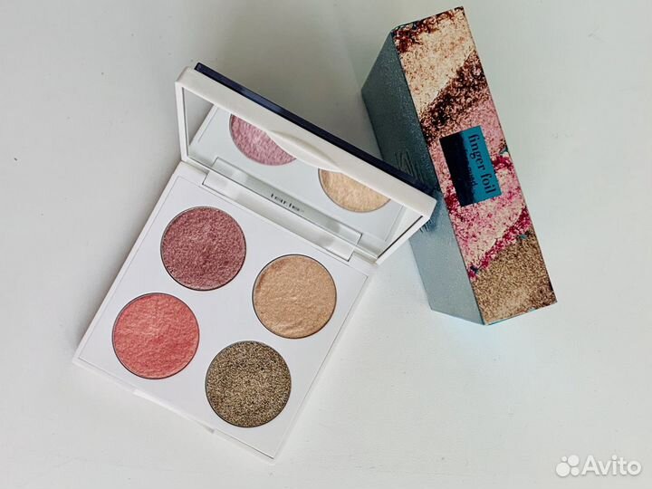 Палетка для глаз и лица (тени, хайлайтер)